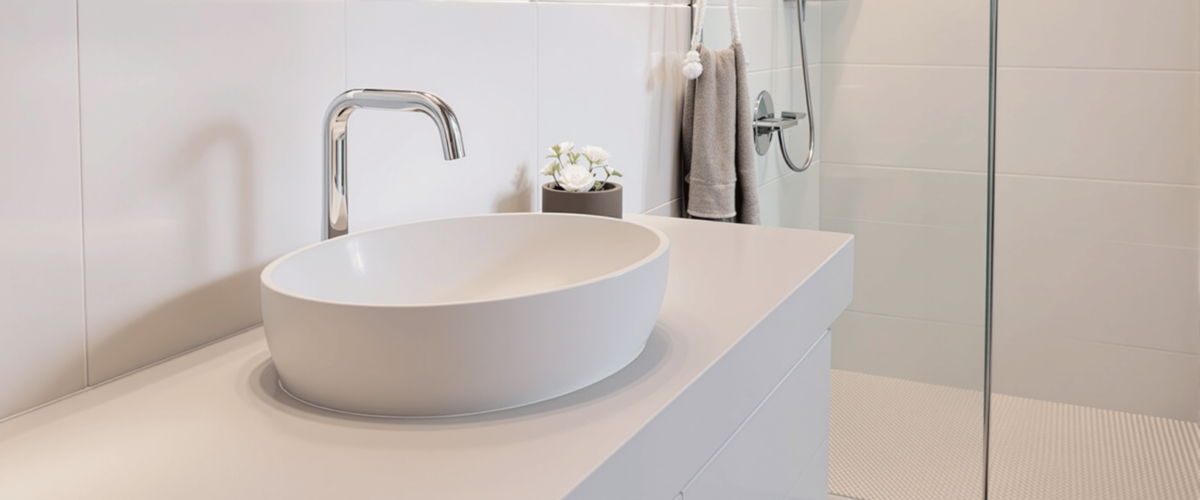 corian banyo ürünleri
